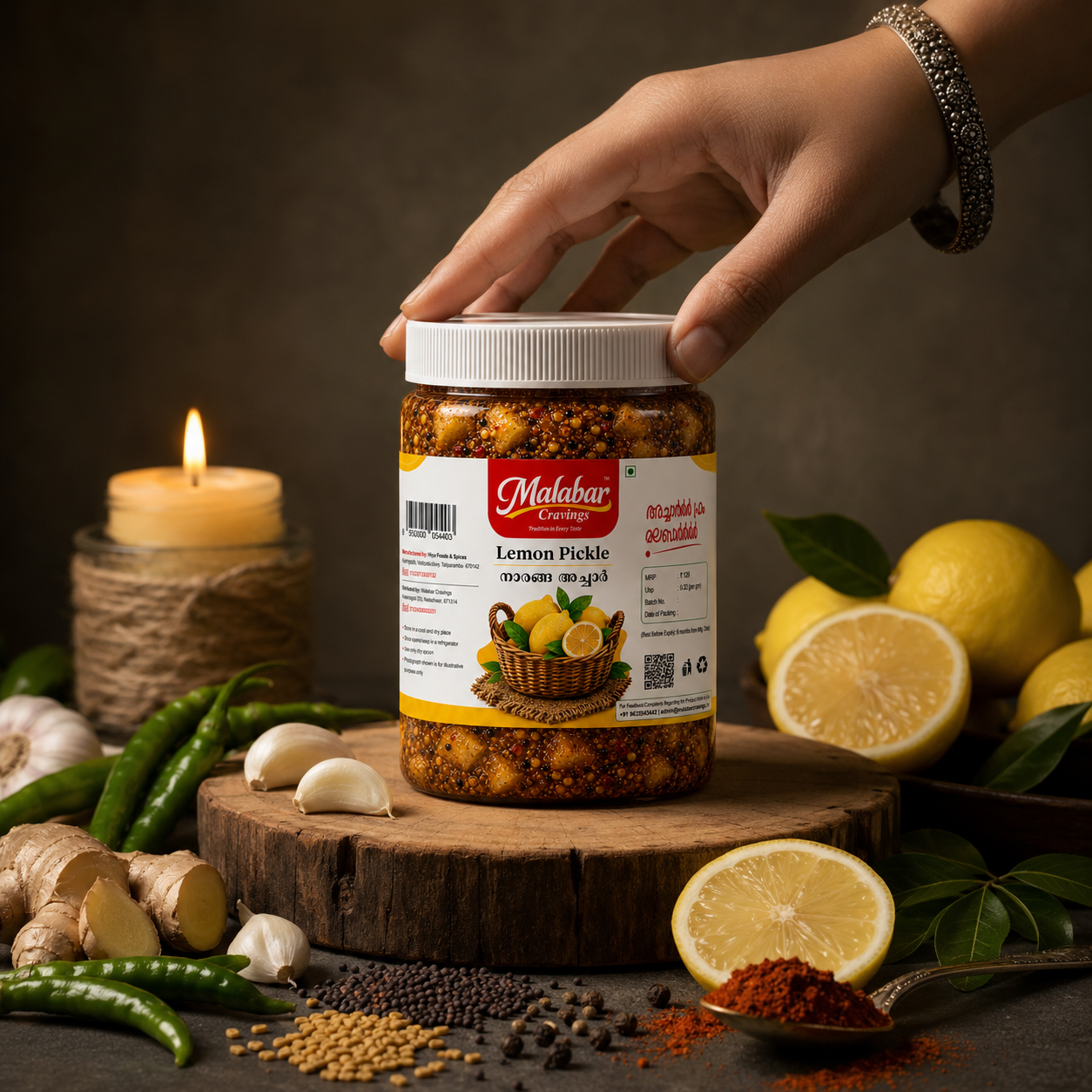 Authentic Lemon Pickle (400g)