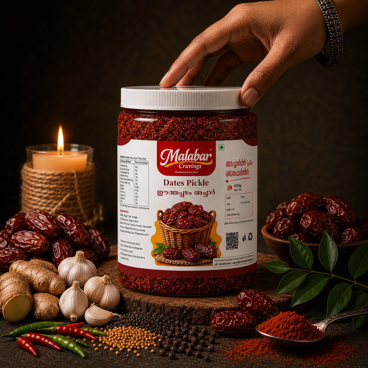 Authentic Dates Pickle (400g)