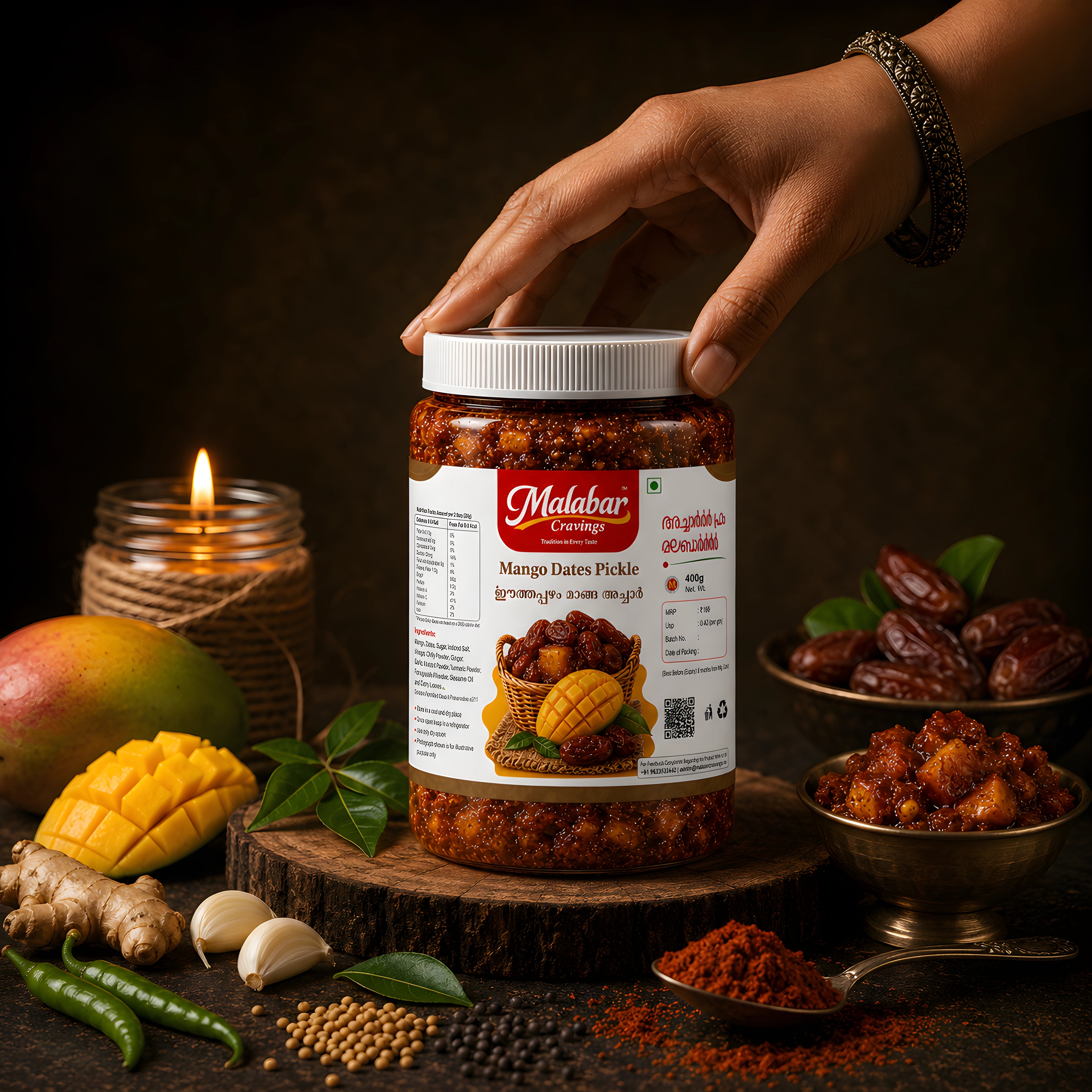 Mango & Dates Pickle (400g)
